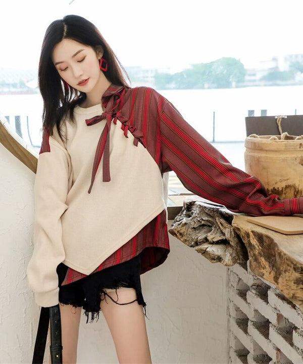 Docking Lace Up Top